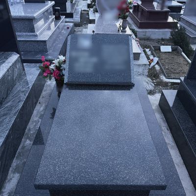 Granite grave