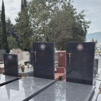Granite grave