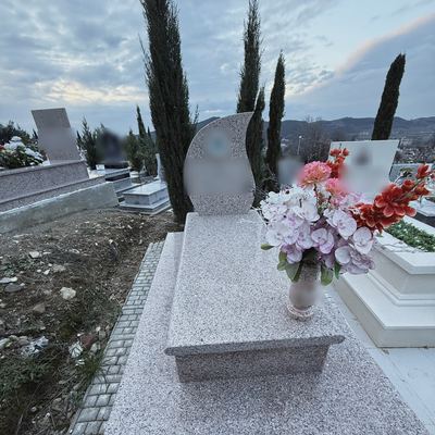 Granite grave