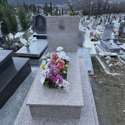 Granite grave