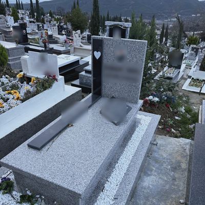 Granite grave