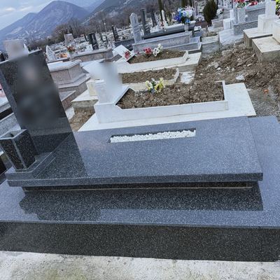 Granite grave