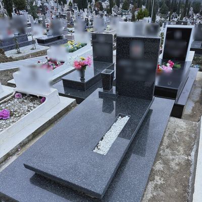 Granite grave