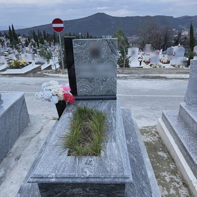Granite grave