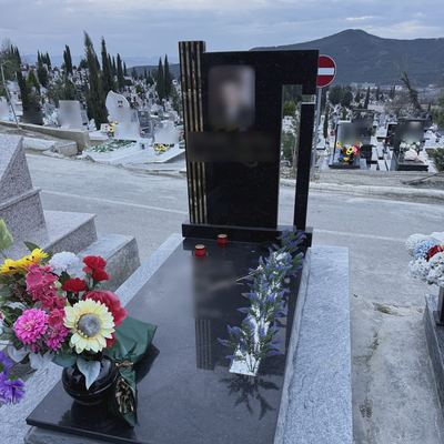 Granite grave
