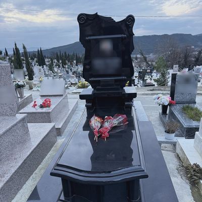 Granite grave