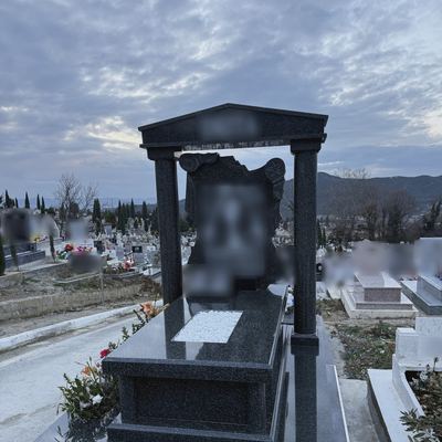 Granite grave