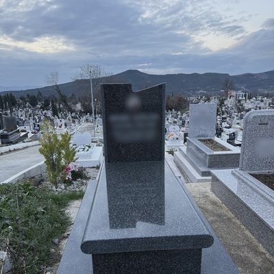 Granite grave