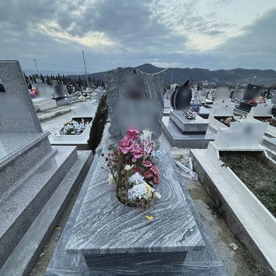 Granite grave