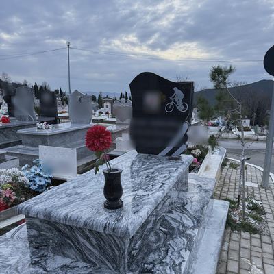 Granite grave