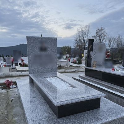 Granite grave