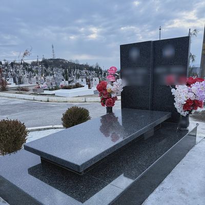 Granite grave