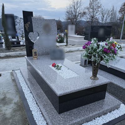 Granite grave