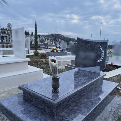 Granite grave