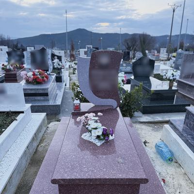 Granite grave