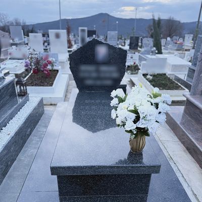 Granite grave