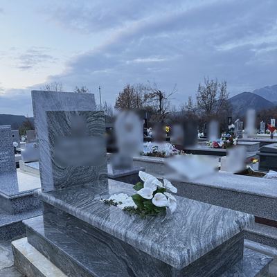 Granite grave
