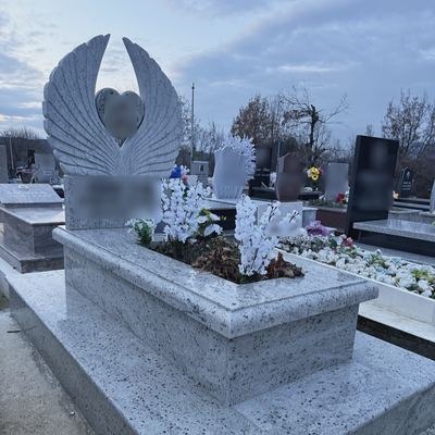 Granite grave