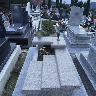 Granite grave