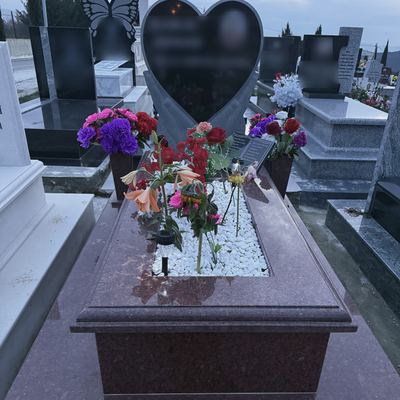Granite grave