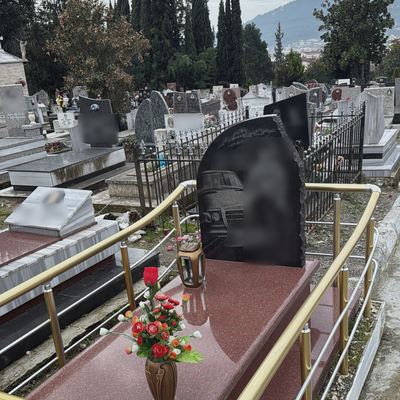Granite grave